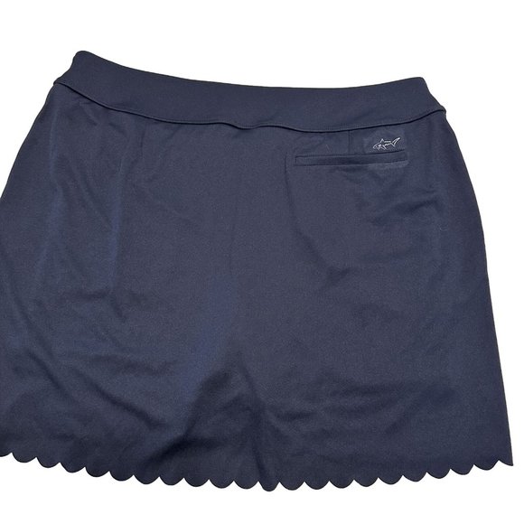 Greg Norman Ladies Sz Large Tennis Golf Pickleball skort Stretch Pull On Blue - Picture 2 of 7